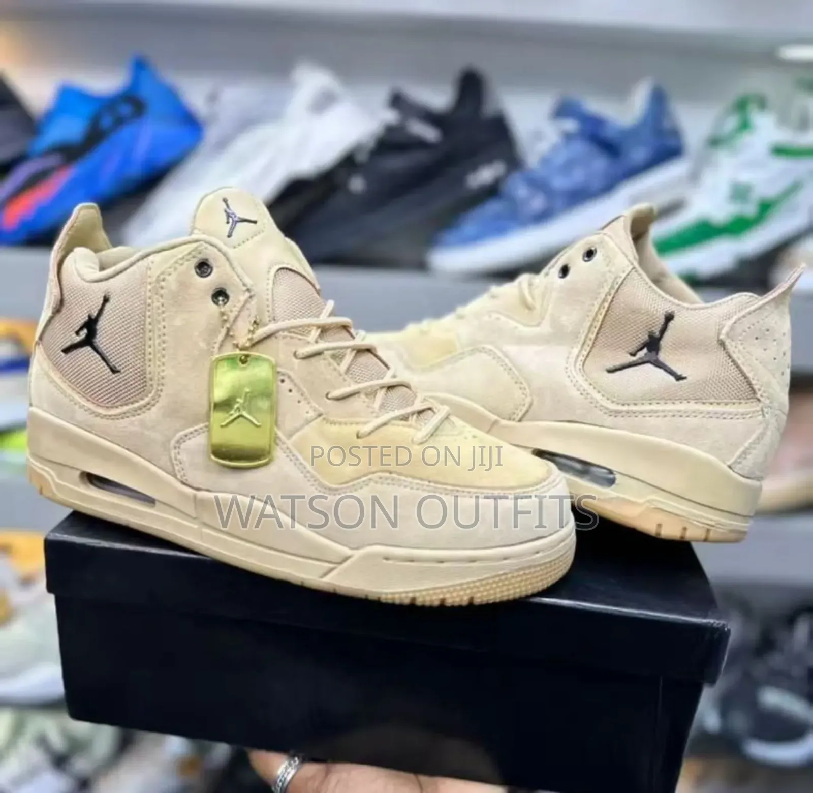 Jordan/Pure Leather Sneakers