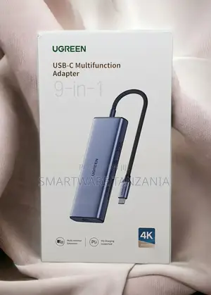 Usb C Hub 9-in-1 With 2 Type C 2 Usb A 3.0 5 Gbps Data Ports