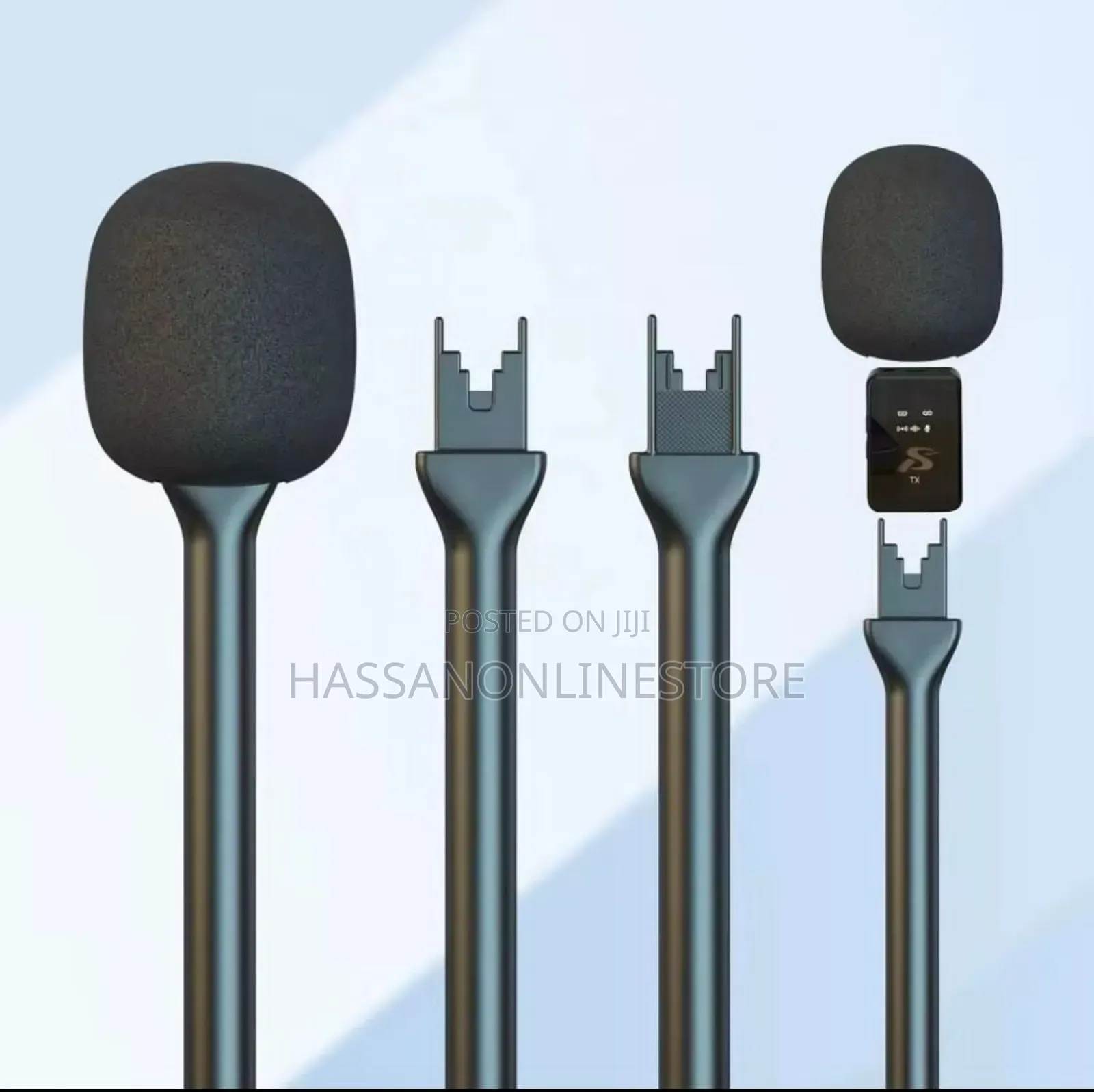 Wireless Microphone Holder Interview Mic Adapter