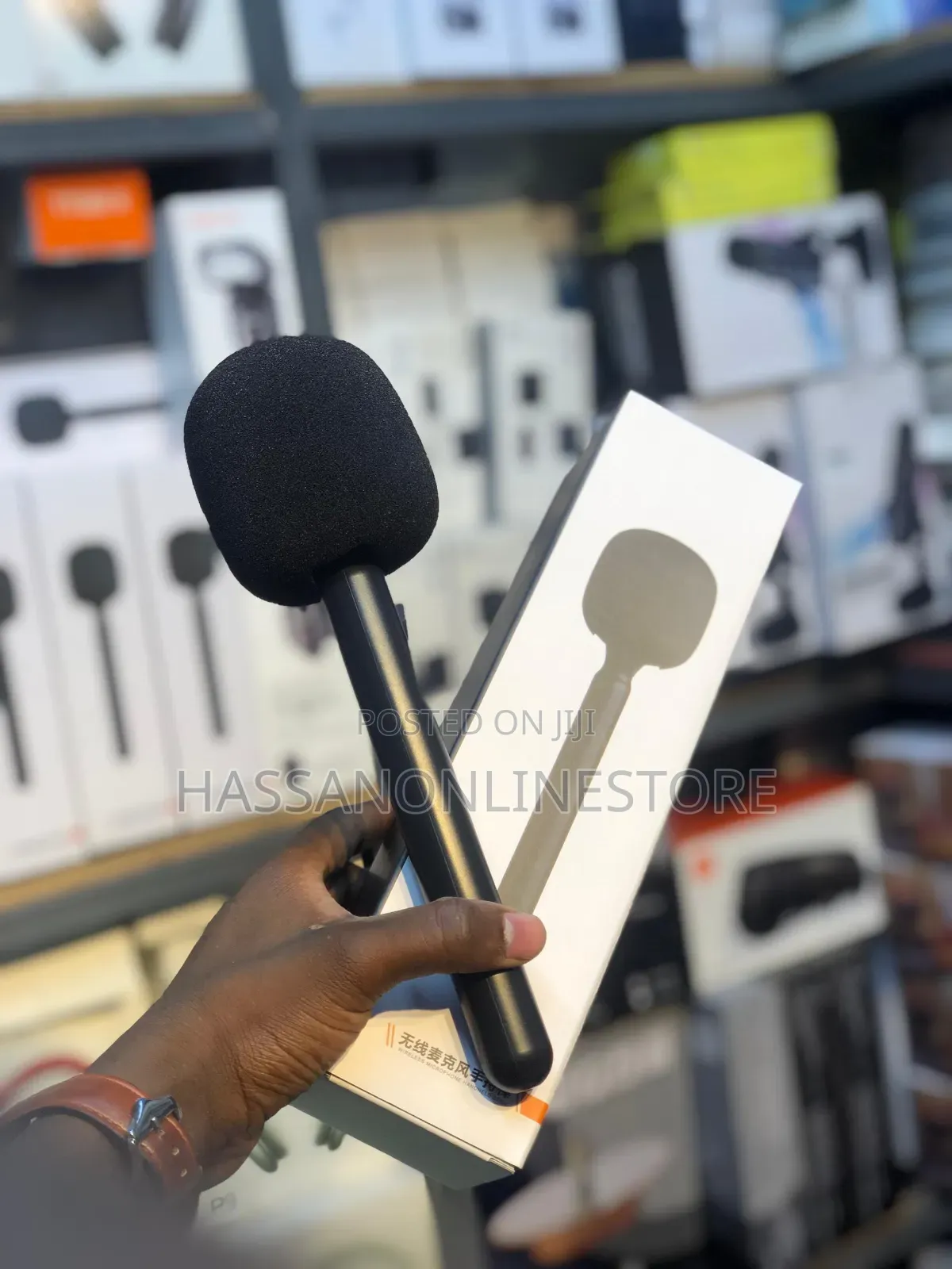 Wireless Microphone Holder Interview Mic Adapter
