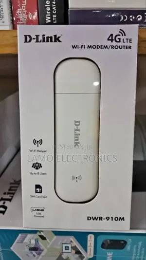 D-Link 4g Lte Wi-Fi Modem/Router DWR-910m