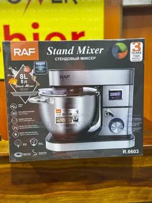 Raf Stand Mixer 8l 3-in-1 (Mixing, Beating, Kneading)