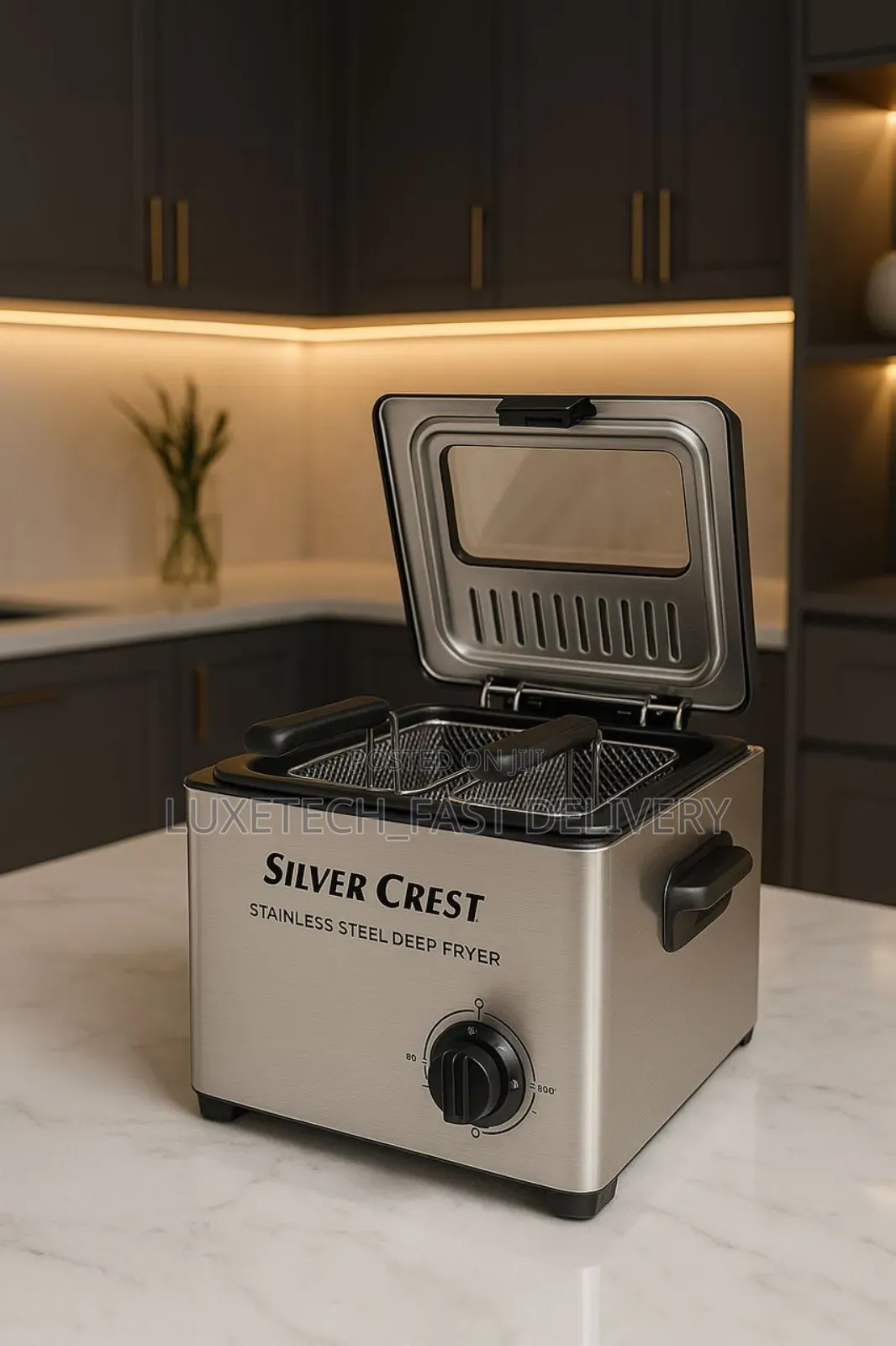 Silver Crest Stainless Steel Deep Fryer 8l