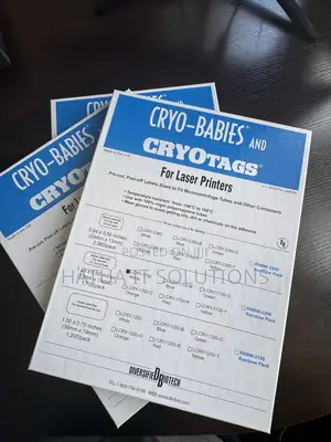 Cryo Babies Labels/Tags