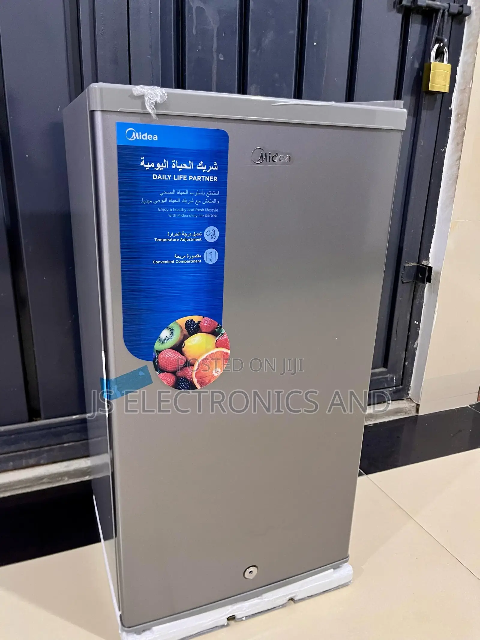 Midea Fridge 90l Mlango Mmoja Ina Freezer Juu Ni Imara Sana