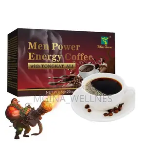 Men Power Natural Herbs Coffee X Organic Maca Black Energy