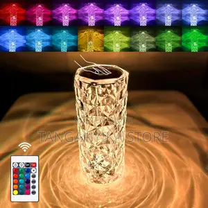 Small Table Lamp for Bedroom With Remote Controller
