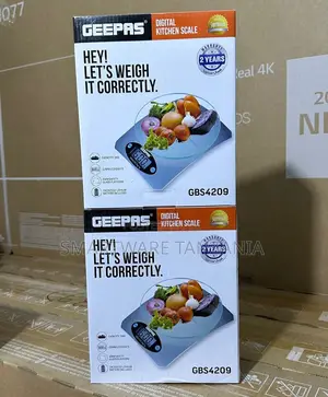 Geepas Kitchen Weighing Scales | Multifunction Food Scale