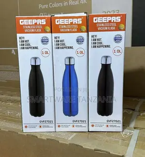 Stainless Steel Vacuum Insulated Water Bottle, Cola Shaped