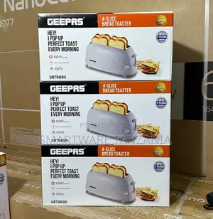 4 Slice Extra Long Wide Slot Toaster With Countdown Timer