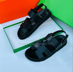 Leather Tape Sandals
