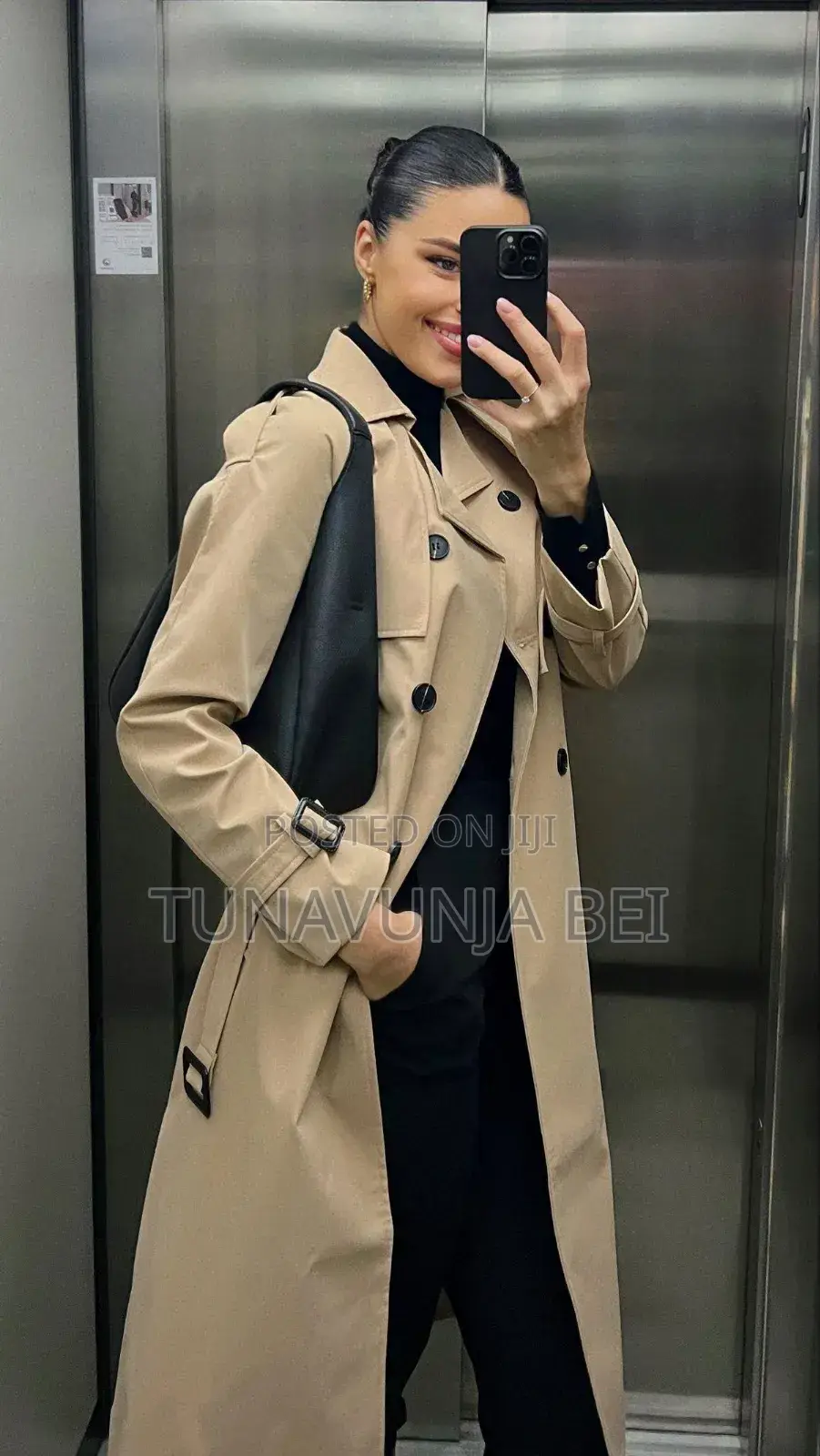 Double Breast Trench Coat