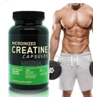 Micronized Creatine Caps for Weight Gain Muscle Building
