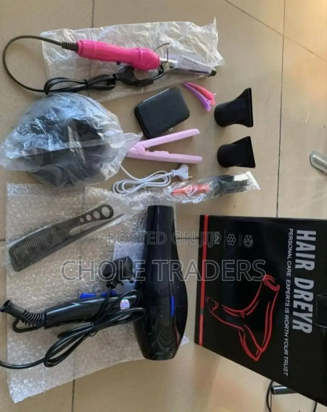 Hair Dryer Set With Accessories