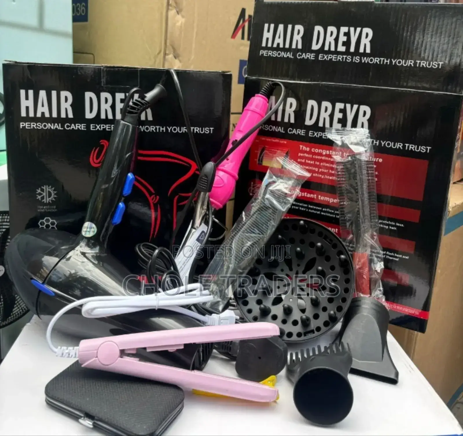 Hair Dryer Set With Accessories