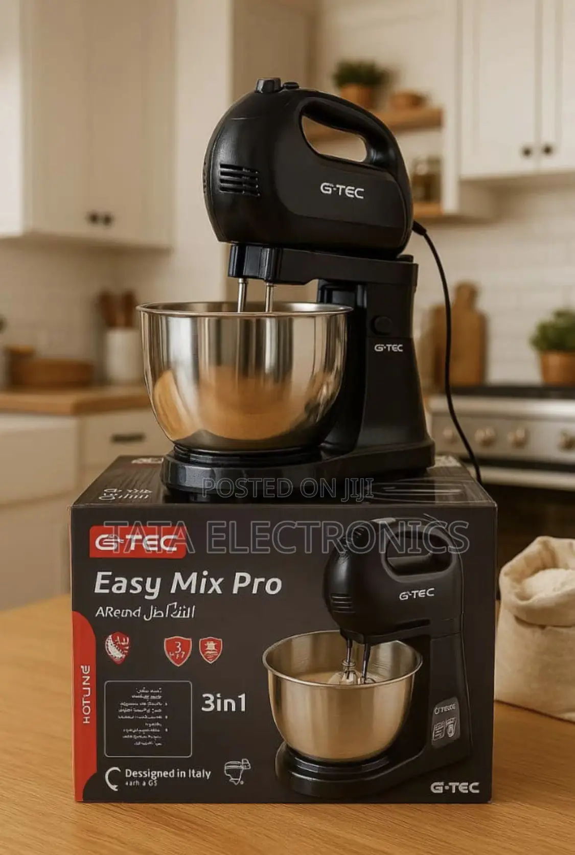 G-Tec Stand Mixer 5 Liter 3-in-1