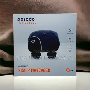Porodo Lifestyle Portable Scalp Massager - Black