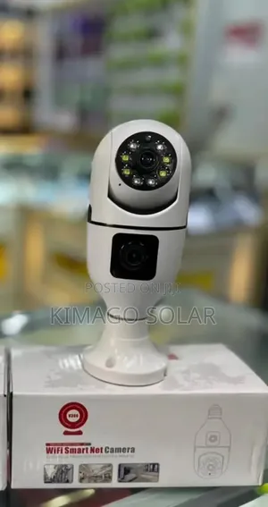 Bulb Smart Camera Inayozunguka Na Kurekodi