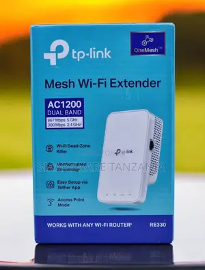 Tp-link Ac1200 Wifi Extender Up To 1500 Sq.Ft And 25 Devices