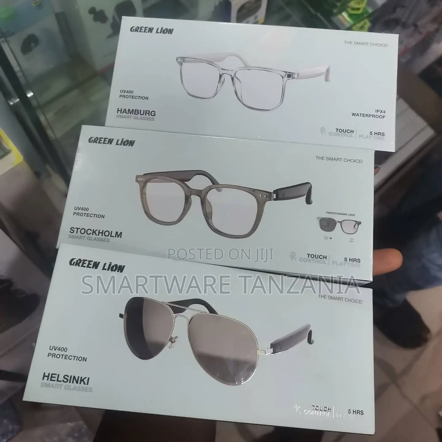Bluetooth 5.0 Smart Glasses, Sunglasses With Stereo Sound