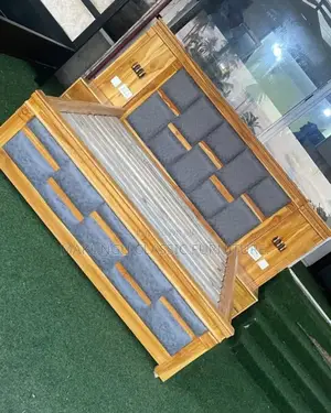 Kitanda Cha Mbao Mix Bedsofa Ukubwa Ni 5/6