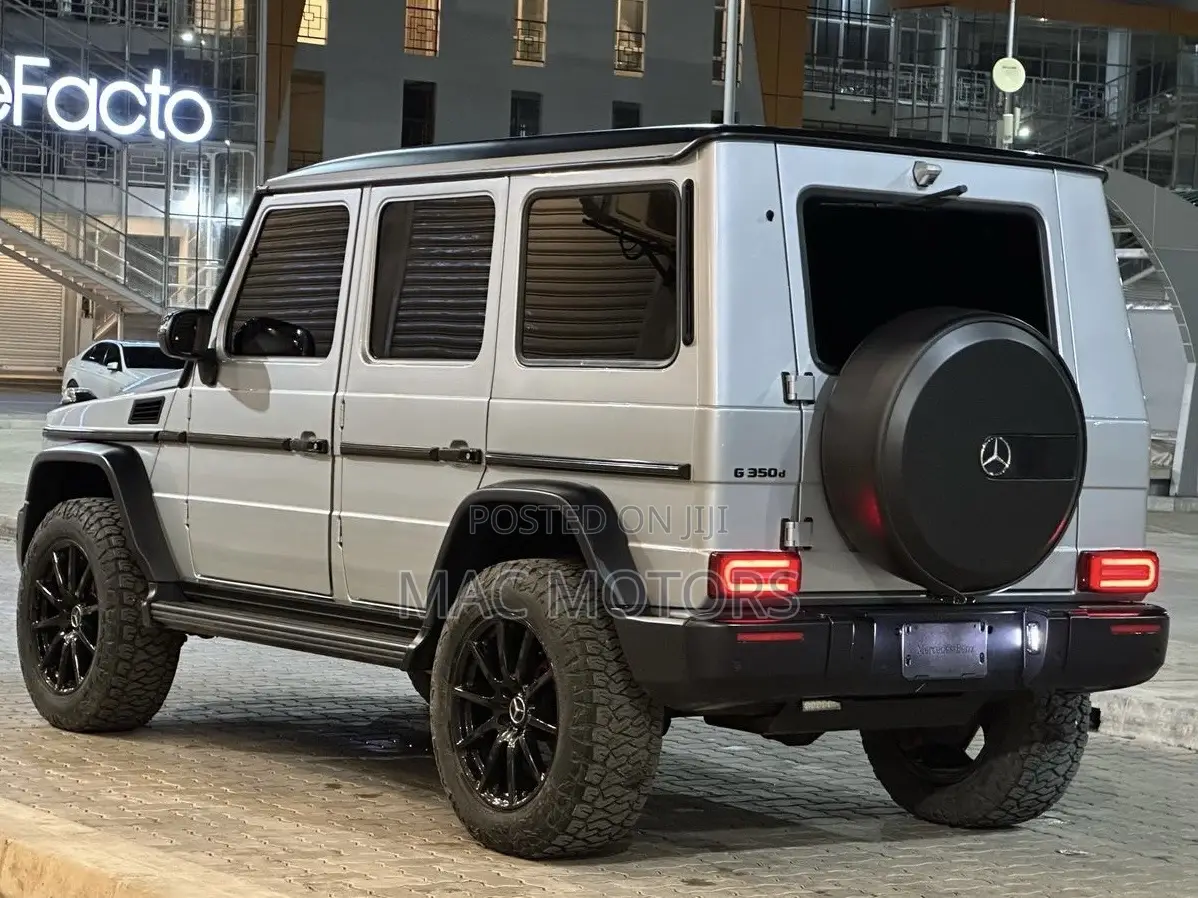 Mercedes-Benz G-Class G 350 d 2017 Silver