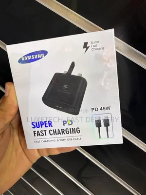 Samsung 45w Super Fast Charging Adapter With a Usb-C Port