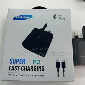 Samsung 45w Super Fast Charging Adapter With a Usb-C Port
