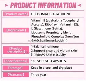 Liposomal Glutathione Softgels