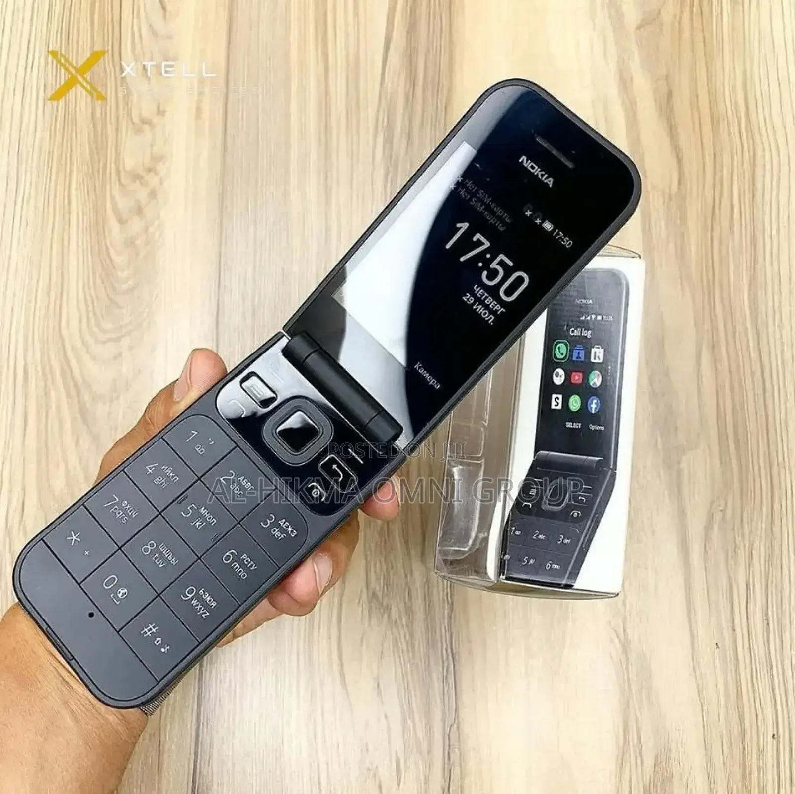 New Nokia 2720 Flip 512 GB Black