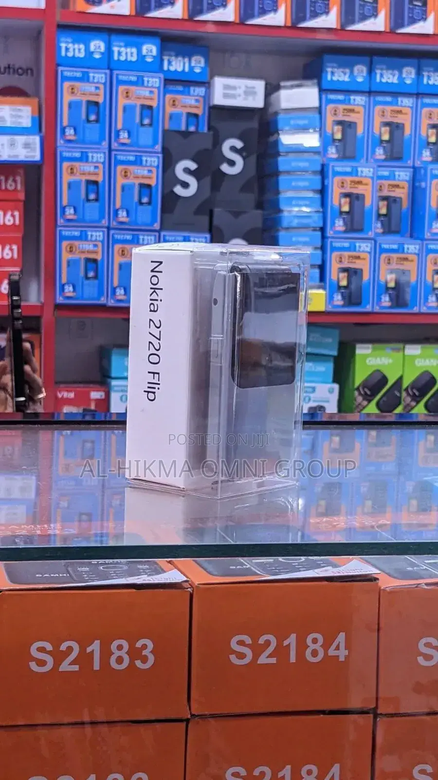 New Nokia 2720 Flip 512 GB Gray
