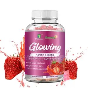 Daynee Glowing Keratin Biotin Lightening Skin Gummies