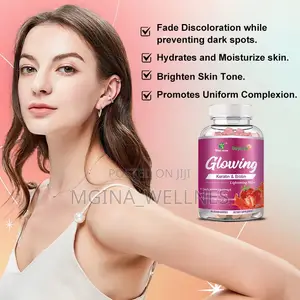 Daynee Glowing Keratin Biotin Lightening Skin Gummies