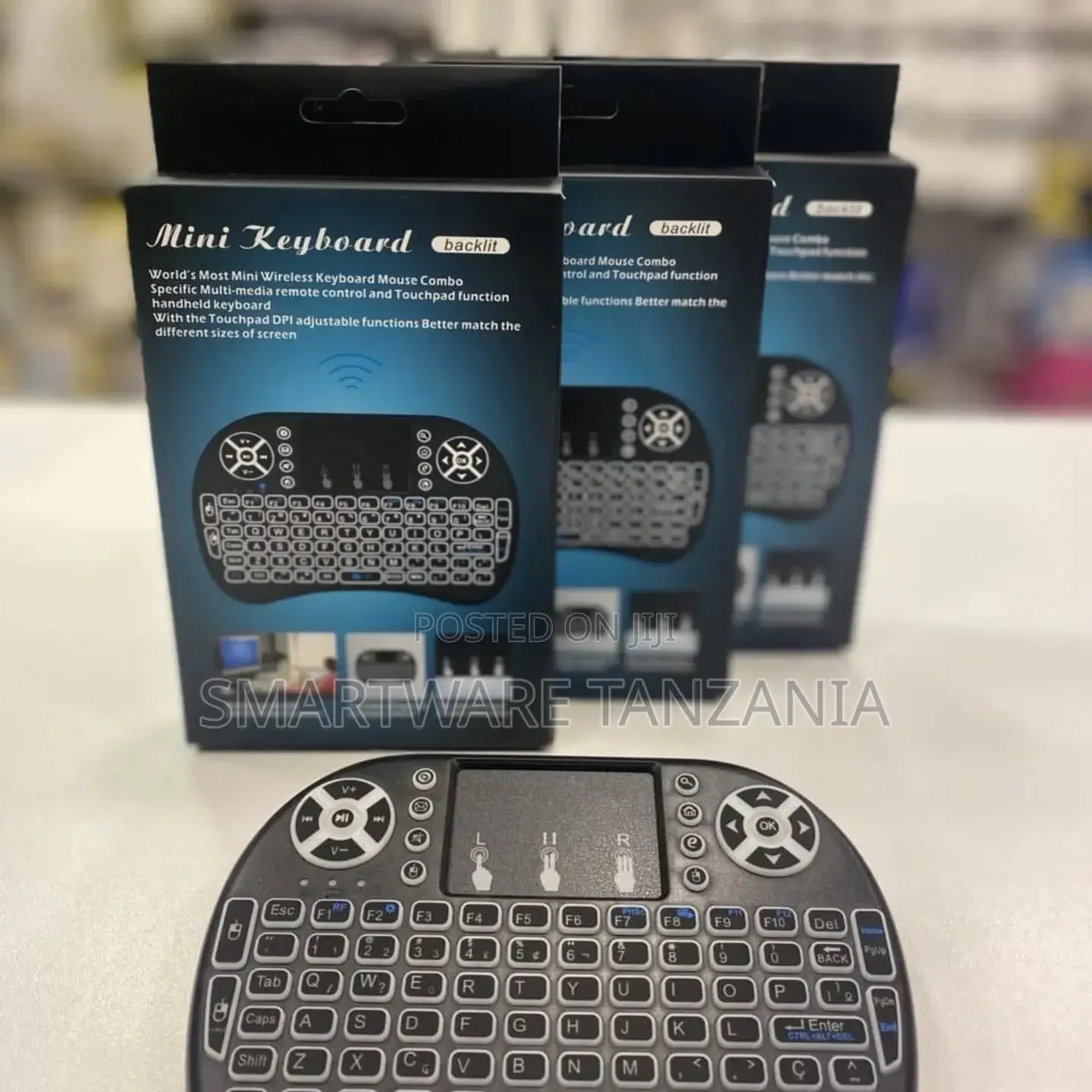 Mini Backlit Remote With Touchpad Android Set Top Tv Box