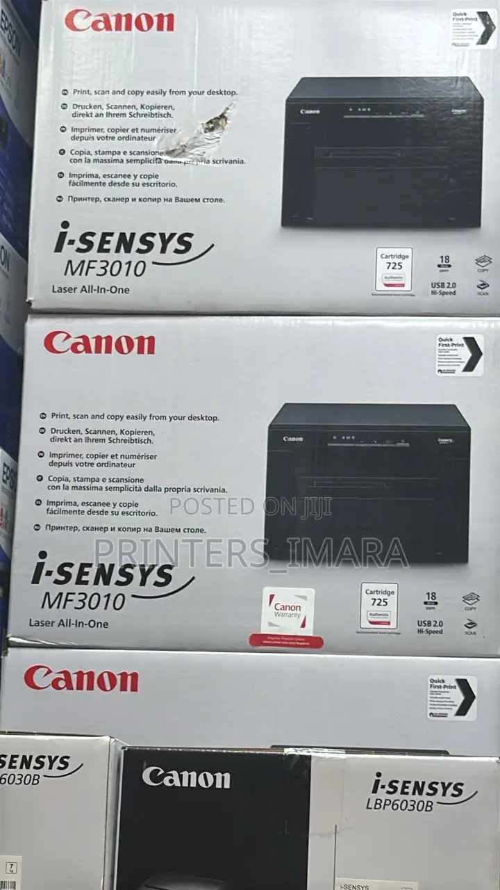 Canon Laser Mf 3010 Black and White