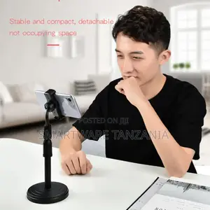 Height Adjustable Mobile Phone Stand For Desk And Tabletop