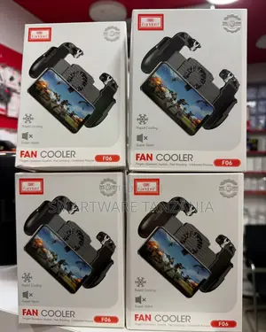 Pubg Mobile Controller With Cooling Fan, Triggers For Gaming