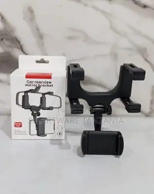 Rearview Mirror Phone Holder For Car, 360° Rear View Mount