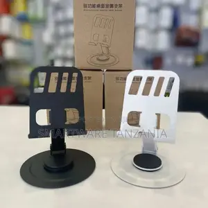Aluminum 360° Rotatable Mobile Desktop Stand Foldable