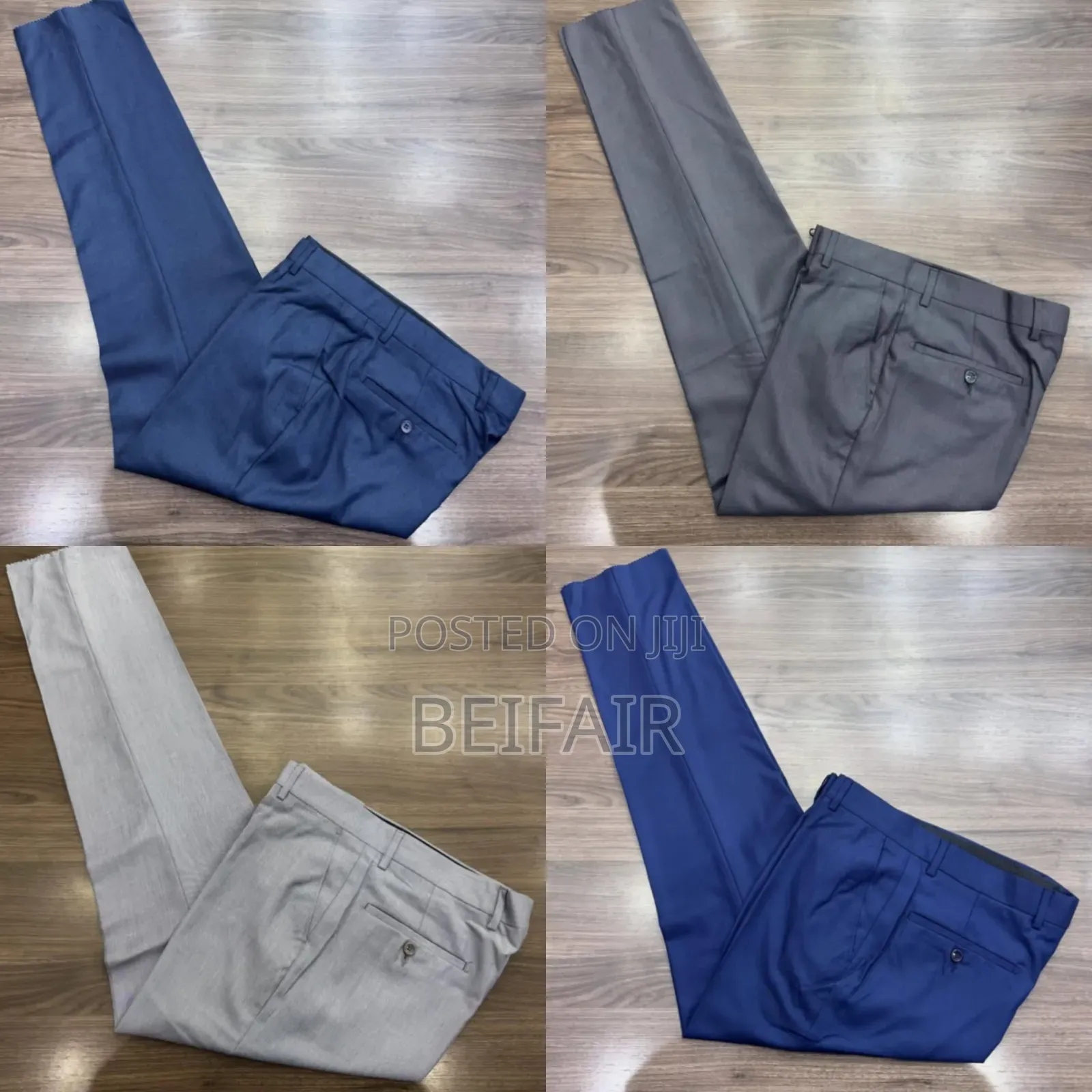 Mens Fabric Trousers