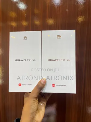 New Huawei P30 Pro 256 GB Black