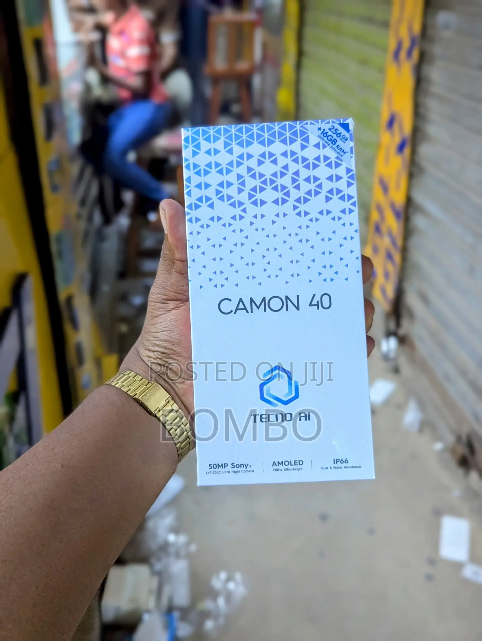 New Tecno Camon 40 256 GB Black