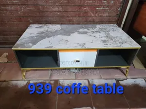 Coffee Table With Marble Surface