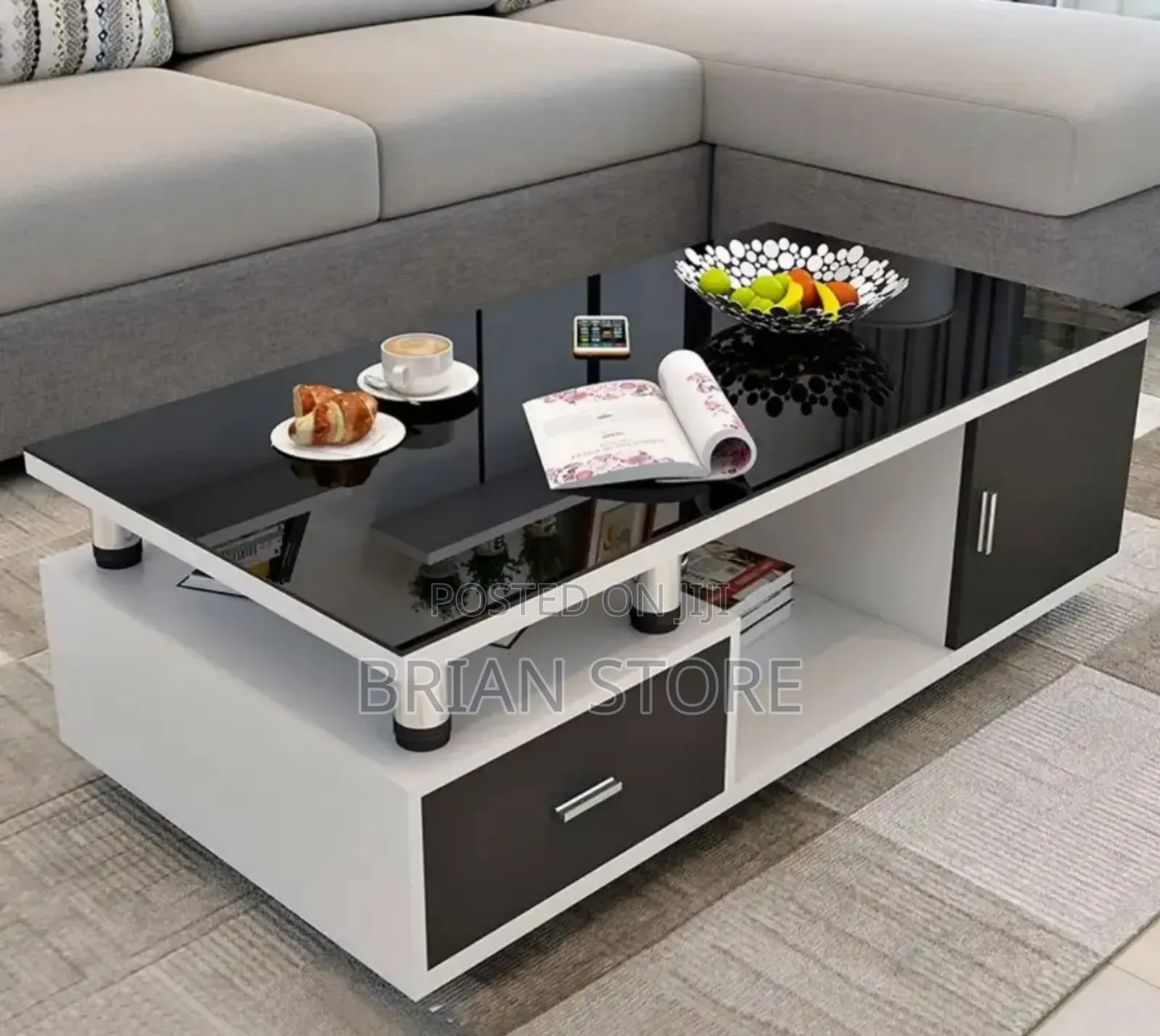 Coffee Table With Glass Surface (Kioo)
