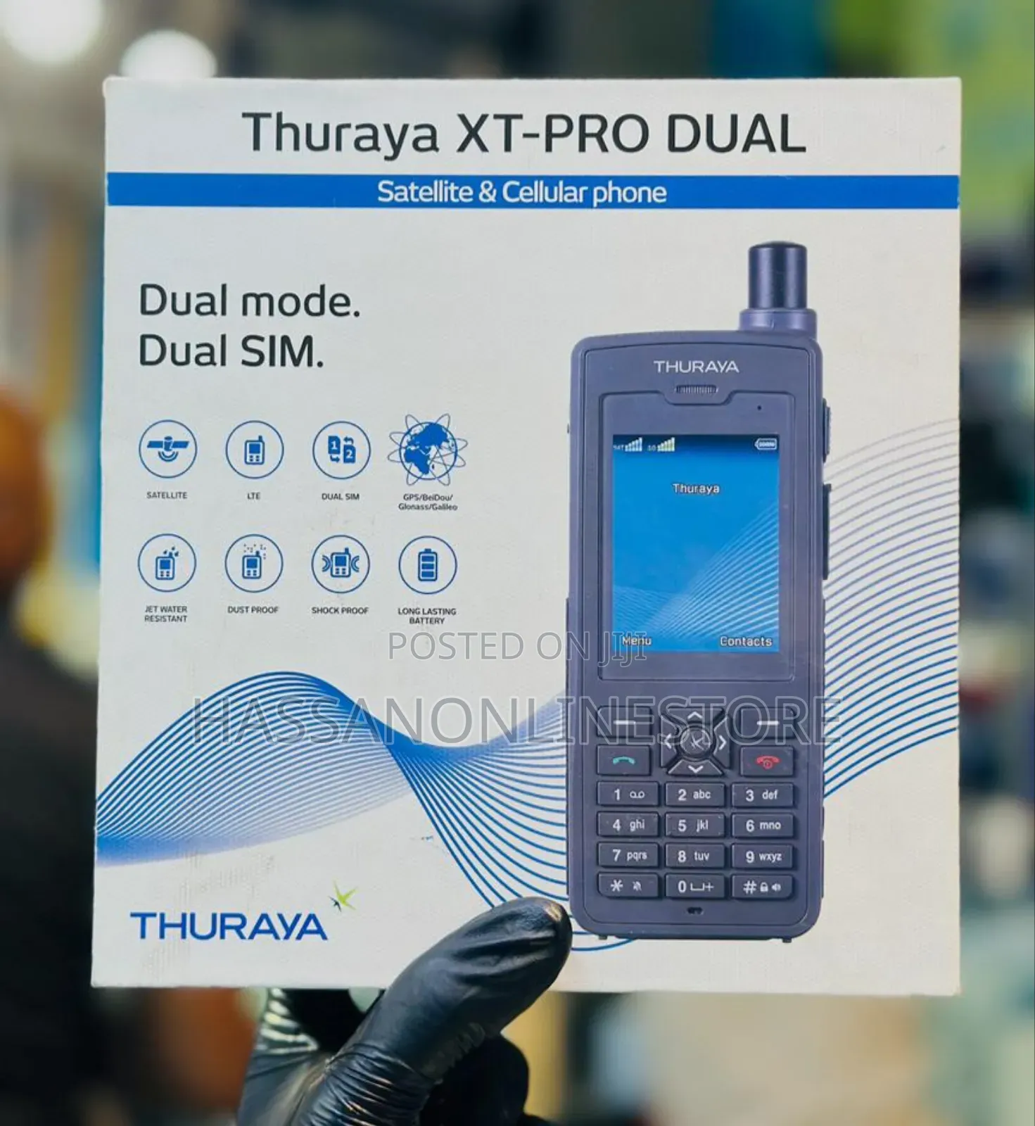 New Thuraya XT Pro 64 GB Black