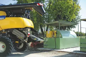 Diesel Tank Mini Fuel Station, Mini Diesel Pump, Mobile Bows
