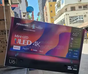 Hisense Uled Smart U6 Inch 65 HDR Tv Vidaa
