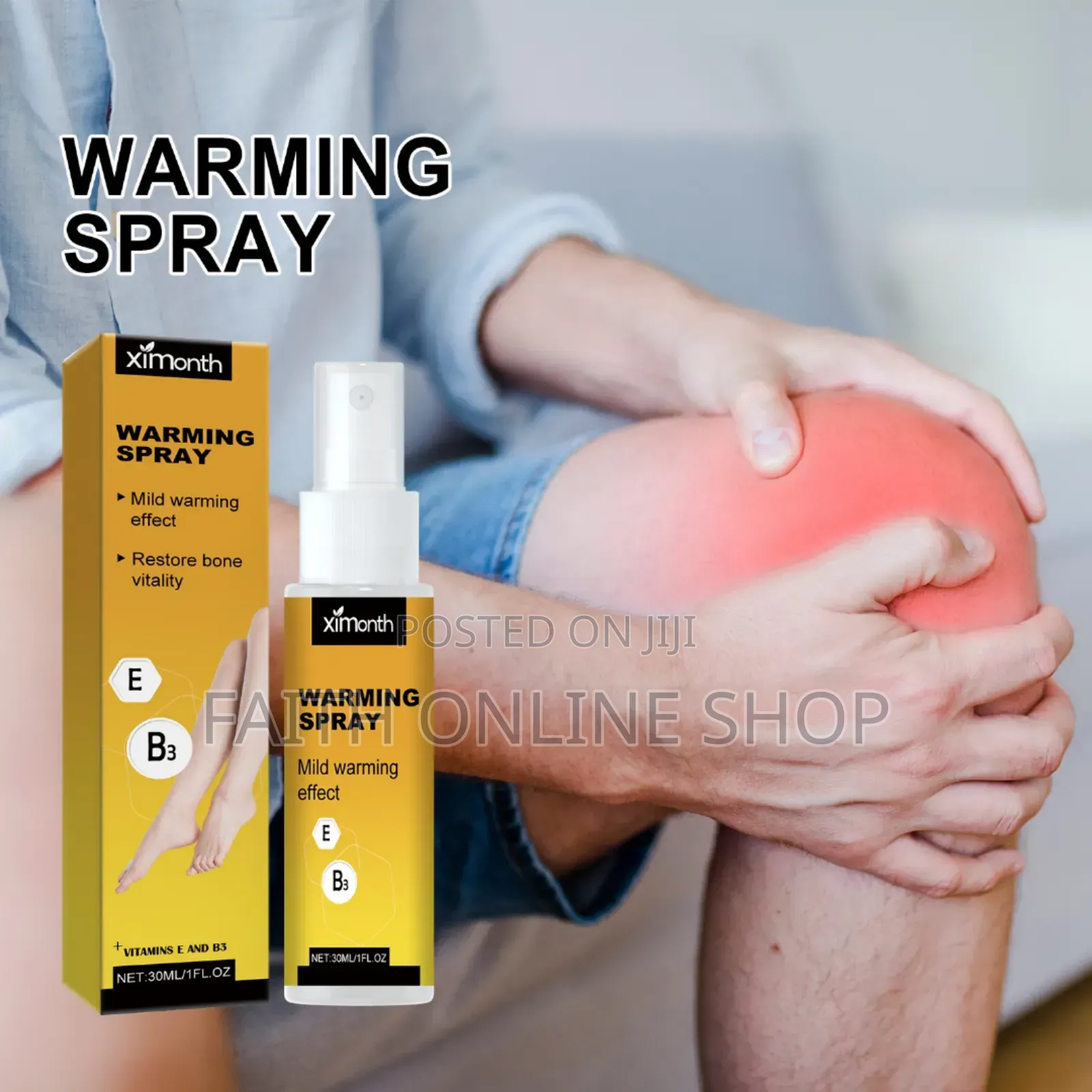 Ximonth Mild Warming Bone Therapy Spray 30ml