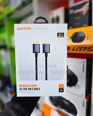 Porodo Type-c Hdmi Cable Ultra-hd Video Streaming 1.8m/6ft