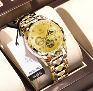 Poedagar Heritage Mechanical Watch Gold